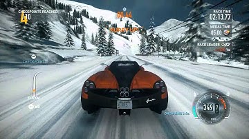 NFS The Run: Challenge Series - Winter Blast - Just Drive Challenge (Race 5)