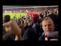 WAKA WAKA E E KAI HAVERTZ CHANT EMIRATES STADIUM ARSENAL VS BRENTFORD