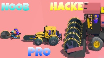 •NOOB VS PRO VS HACKER-Saw Race /Saw Machine .io
