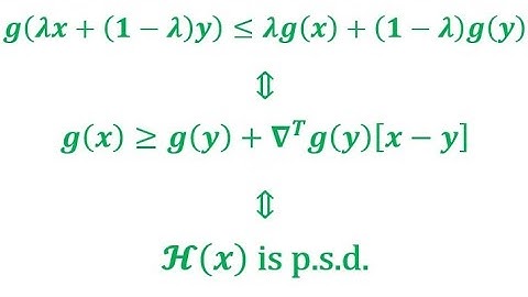 First and Second Order Conditions of Convexity