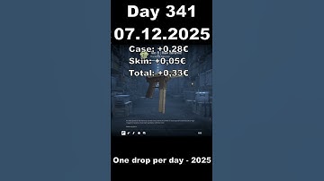 📦 [Day 341] Drop farming [2025] #cs2