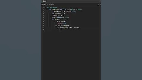 Leetcode #473: Matchsticks to Square #leetcodechallenge #python #leetcode #coding #programming