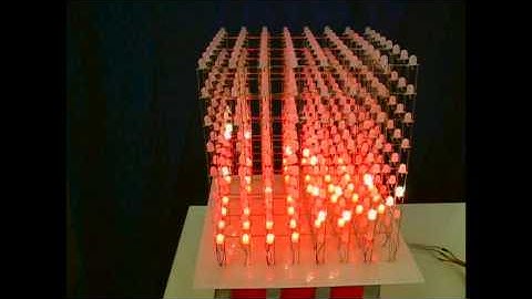 CEIT RGB LED Cube - Stable - Human Voice - Music