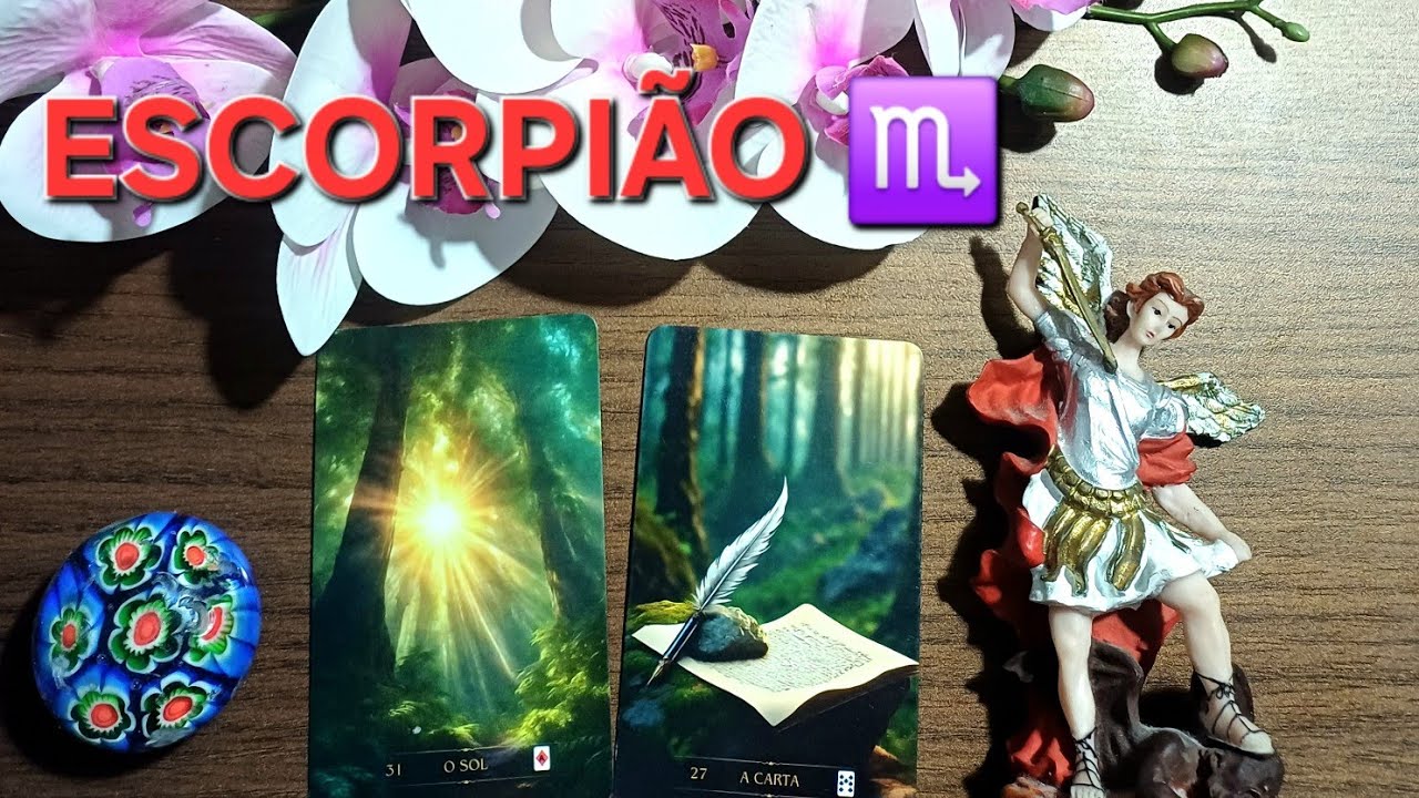 ESCORPIÃO ♏️ 🌟 O ARCANJO MIGUEL TEM UM RECADO PARA VC! #escorpion #escorpião #tarotescorpiao #tarot 