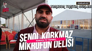 Mi̇krofon Deli̇si̇ Namideğer Şenol Korkmaz Si̇pi̇ker Sunucu Radyo Tv Yapimci Trabzon Tanitim Günleri̇