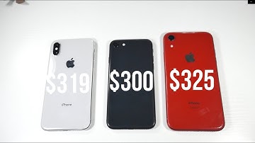 iPhone XR VS iPhone SE (2020) VS iPhone X - Speed Test, Camera & Speaker Comparison! 2021-2022