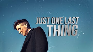 Multifandom|| Just One Last Thing [TYS]