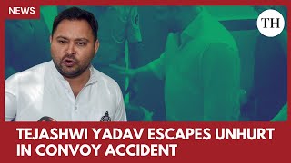 Tejashwi Yadav escapes unhurt in convoy accident in Bihar