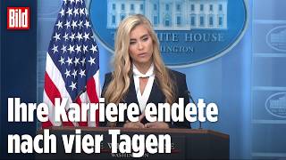 GEFEUERT! Trump schmeißt seine neue Pressesprecherin Katie Zacharia raus