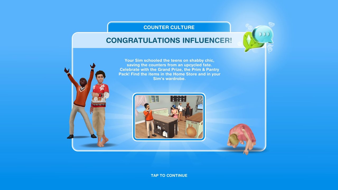 The Sims FreePlay |  Influence Island: Season 78 - “Counter Culture”