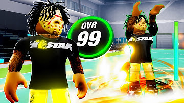 I Got a 99 OVERALL BUILD in Roblox Playground Basketball