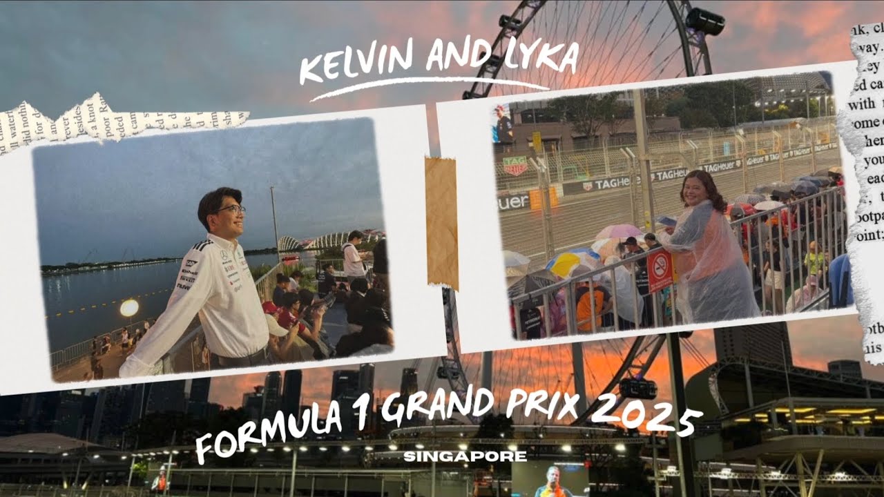 Formula 1 2025 Singapore GP Vlog - Walkabout and Stamford Grandstand