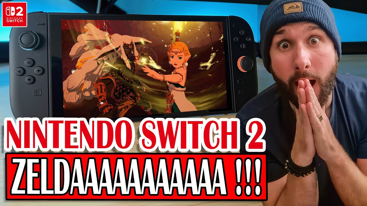 NINTENDO SWITCH 2 : ZELDAAAAAAAAA 😱 L'ACTU QUI FAIT PLAISIR !!