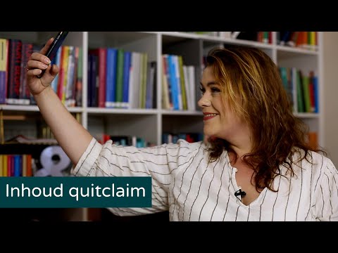 Video: Kann quitclaim als Verb verwendet werden?