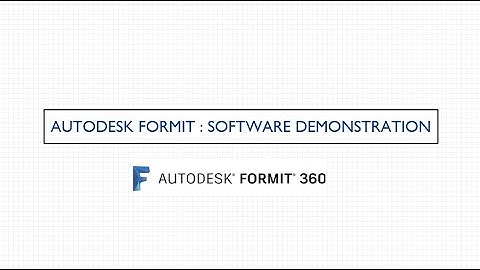 Autodesk Formit: Software Demonstration