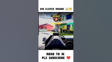 1V8 CLUTCH INSANE 🤯🥱 Call of duty (cod) mobile #callofduty #codshorts #callofdutymobile