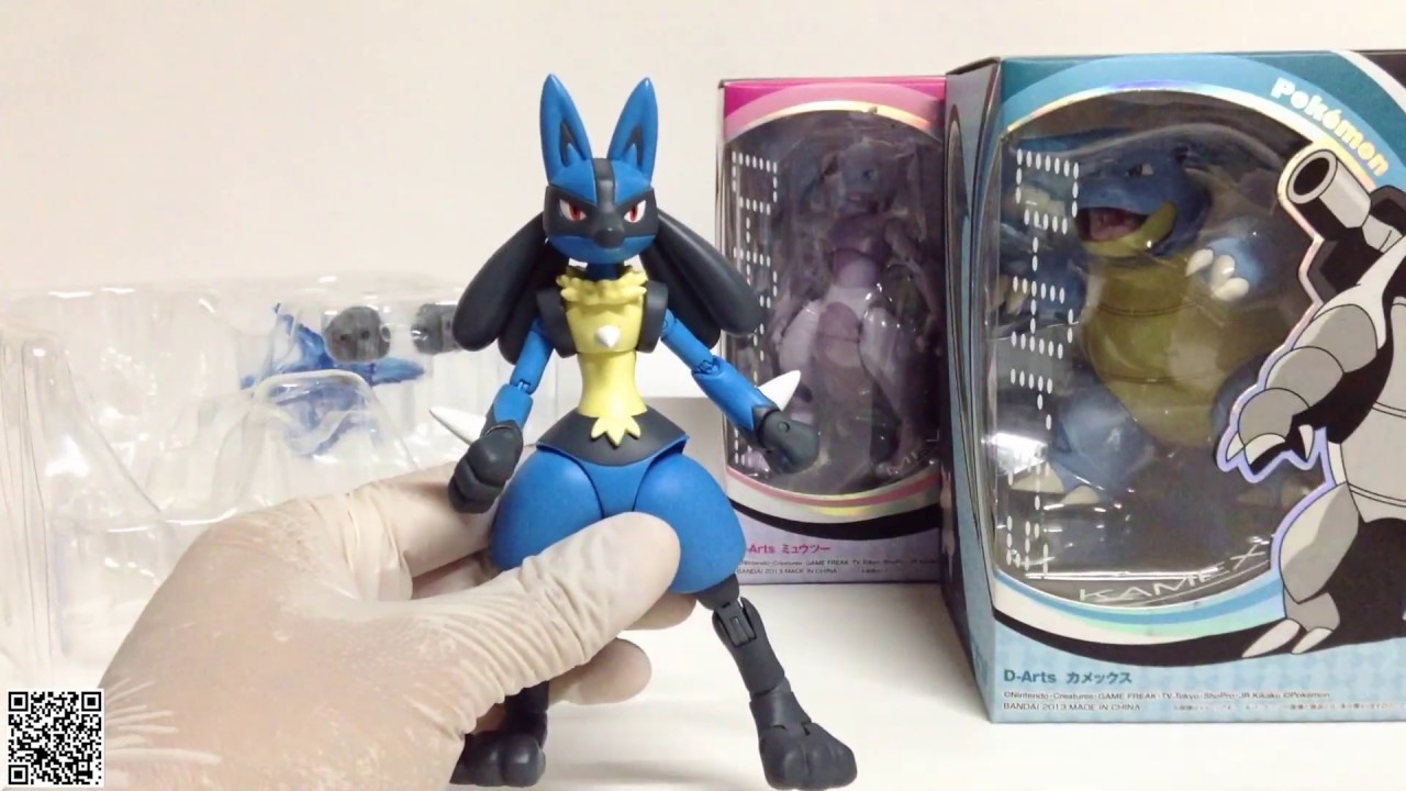 Bandai Tamashii Nations D Artz Lucario Pokémon unboxing