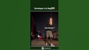 Developer v/s Bug🤣🤣 #webcoding #like #memes #htmlmemes #funny #coding #webcode