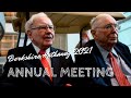 2021 Morning Berkshire Hathaway Annual Meeting with Warren Buffett and Charlie Munger