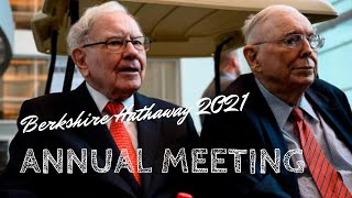2021 Morning Berkshire Hathaway Annual Meeting with Warren Buffett and Charlie Munger