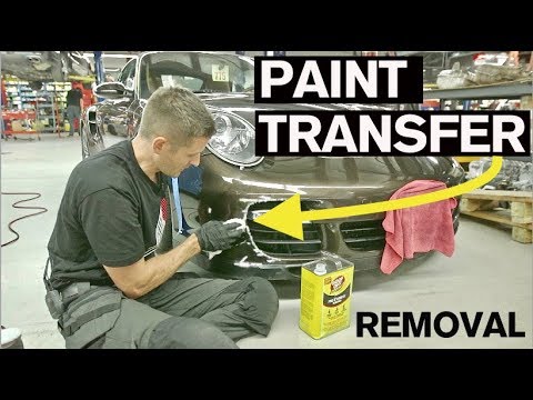How To Remove Paint Transfer From Car Magic Eraser