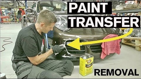 How to Remove Paint Transfer and Scuffs in 10 Minutes