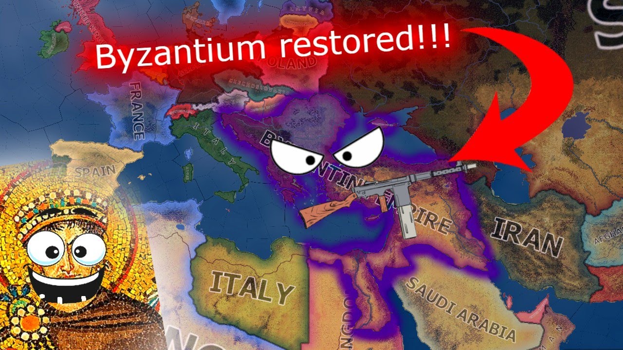 The Byzantine Empire HOI4 experience (Byzantium meme) - YouTube