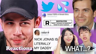 Korean Girls Shocked By 'Celebs Read Thirst Tweets' | 𝙊𝙎𝙎𝘾