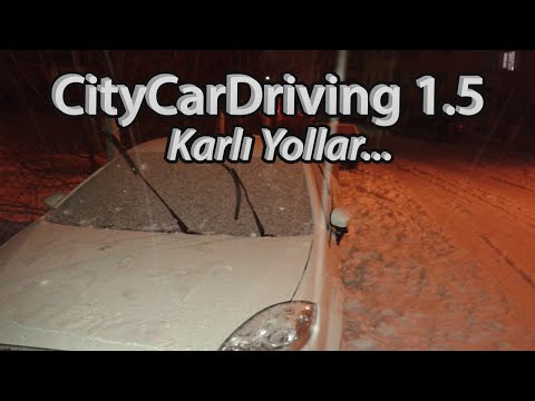 City Car Driving 1.5 - Karlı Yollar (Logitech Driving Force GT) #2