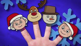 Christmas Finger Family Song 10 times - Nursery Rhyme Collection for children - tinyschool