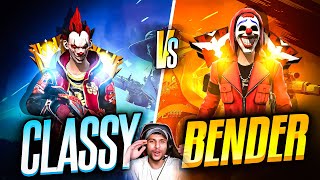 Bender The King⚡VS Classy The God👽||  Aimbot Vs Aimbot 🩸|| Match 2.0🤬 Who Won?? 🤯 -- GarenaFreeFire