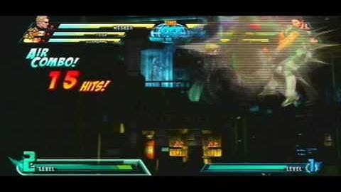 MvC3 - Wesker Combos
