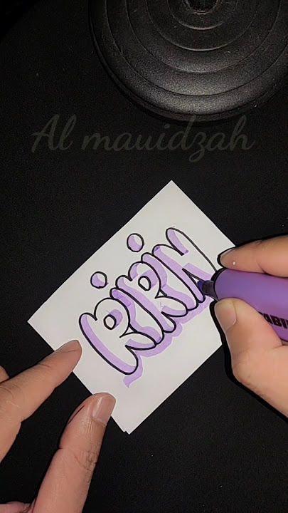 Ririn | come on who else #art #viral #writename #calligraphy