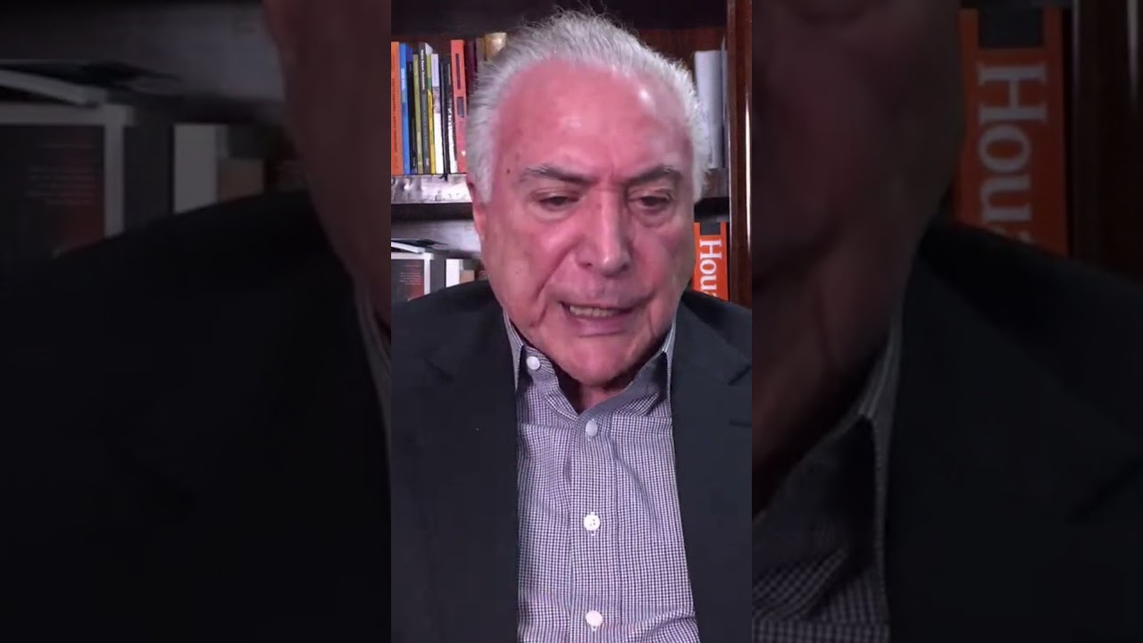 Michel Temer responde sobre pedido de impeachment de Lula