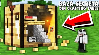 Am Gasit BAZA SECRETA din CRAFTING TABLE...*CINE ERA INAUNTRU* ?