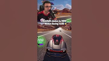 NickEh30 CHOKES in NEW Rocket Racing Mode 😂 #fortnite #nickeh30 #rocketracing #rocketleague #shorts