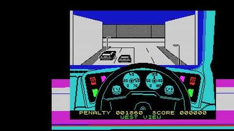 Turbo Esprit - Sinclair ZX Spectrum - emulador Qaop JS