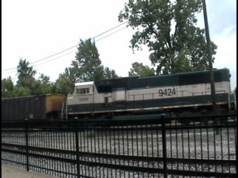 Freight Trains in Durand, Michigan
