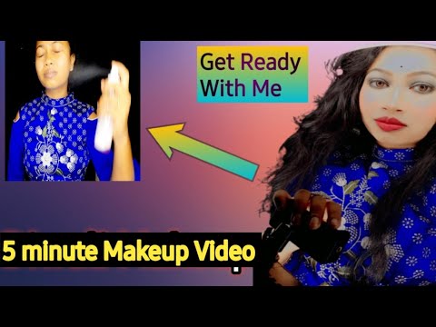 5 minute Makeup Video || Makeup Tutorial for Beginners || Smokey Eye ...
