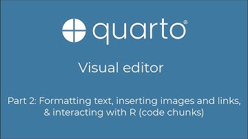 Quarto visual editor [Part 2]