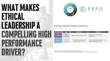 What makes ethical leadership a compelling high performance driver?