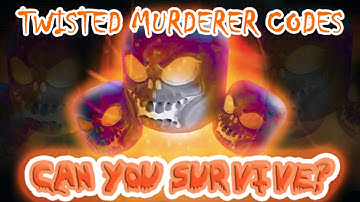 HALLOWEEN 2016 TWISTED MURDERER CODES | ROBLOX