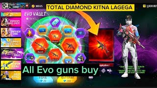 EVO VAULT EVENT IN FREE FIRE | EVO SCAR GUN RETURN | FF NEW EVO VAULT EVENT RETURN GARENA FREE FIRE