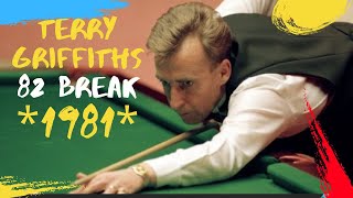 TERRY GRIFFITHS 82 break - 1981 Jameson International Open (QF vs Alex Higgins)