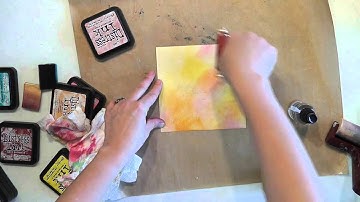 Distress Ink Background