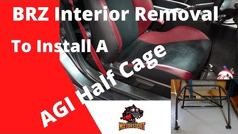 BRZ Toyota/86 4 Point Cage Install P1