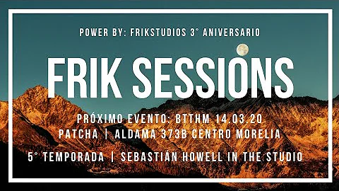 SEBASTIAN HOWELL | IN THE STUDIO | FRIK SESSIONS 2...