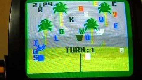 Electric Company Word Fun Intellivision Gameplay