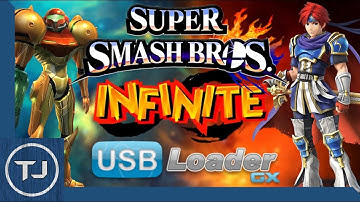 How To Install Smash Bros Infinite Mod [USB Loader GX] Wii 2017!