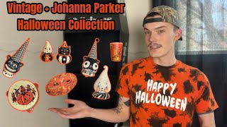 Spooky Johanna Parker + Vintage Halloween Decor Collection!! Halfway to Halloween!